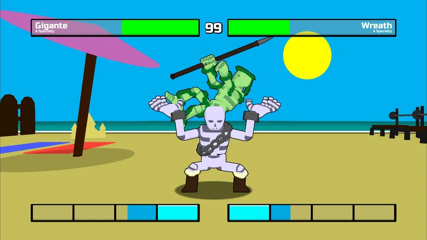 Скриншот 2 к игре The Skeletons Are Fighting