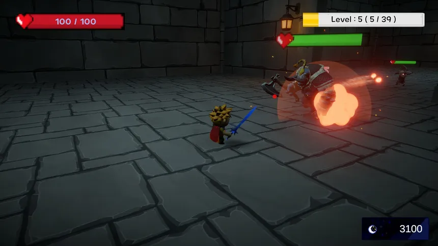 Скриншот 2 к игре Lunar Rebirth: Dungeon of Eternal Return
