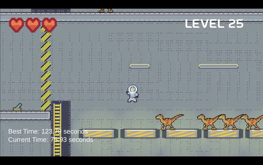 Скриншот 1 к игре Dino Space Station