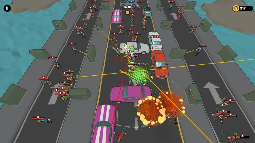 Скриншот 4 к игре Just Move:Clean City Messy Battle
