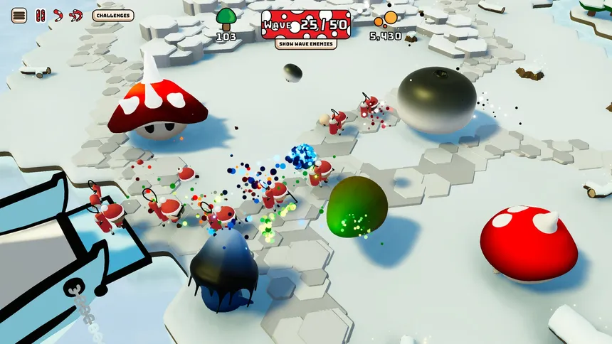 Скриншот 2 к игре Shrooms! Tower Defence
