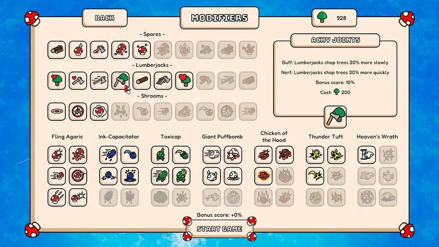 Скриншот 7 к игре Shrooms! Tower Defence