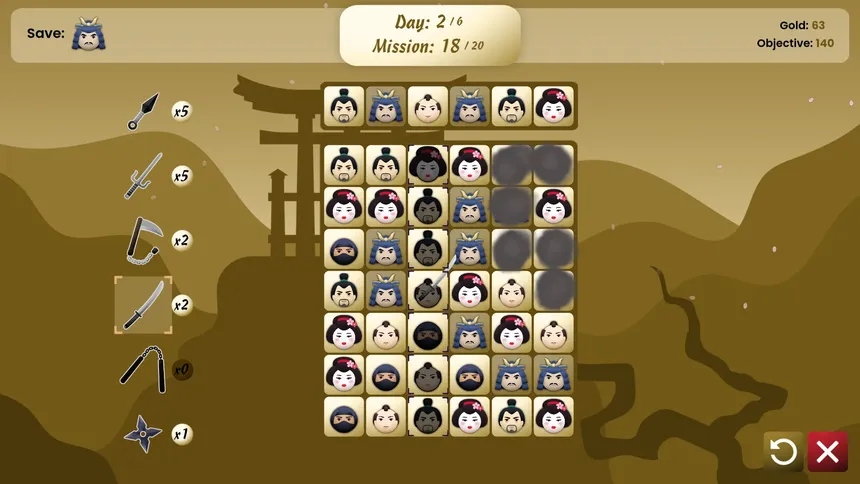 Скриншот 5 к игре Shinobi Match