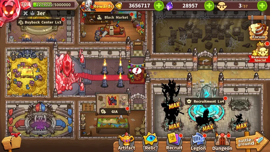 Скриншот 3 к игре Idle Legion