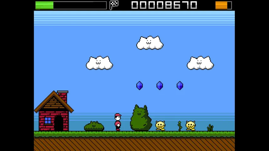 Скриншот 8 к игре Retro Endurance 8bit