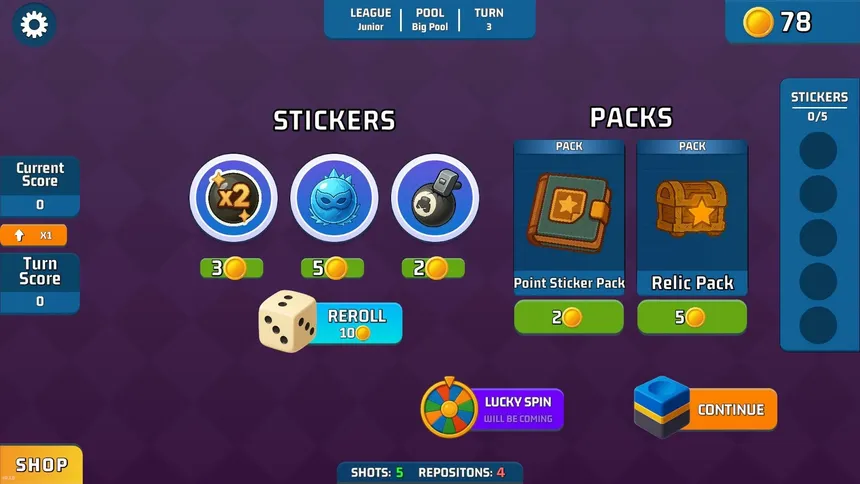 Скриншот 2 к игре Ballardo: Roguelike Billiards