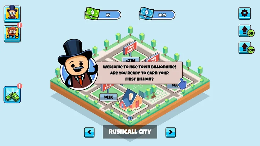 Скриншот 1 к игре Idle Town Billionaire