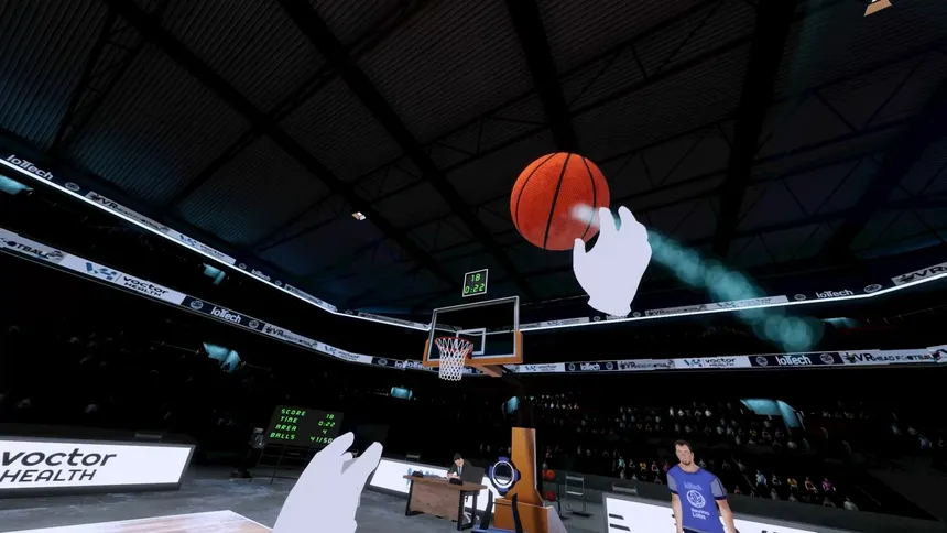 Скриншот 1 к игре VR Basketball: Training Challenge