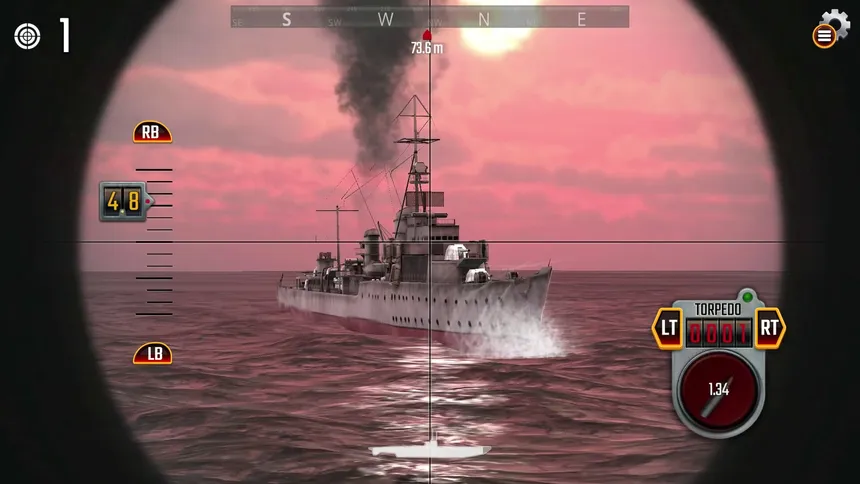Скриншот 1 к игре Uboat Attack