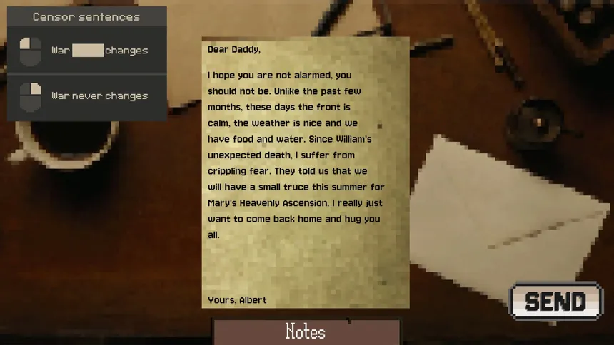 Скриншот 3 к игре Letters from the War