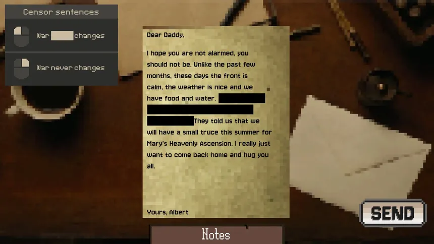 Скриншот 4 к игре Letters from the War