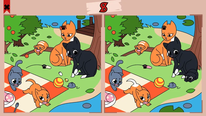 Скриншот 1 к игре Cats Contrast