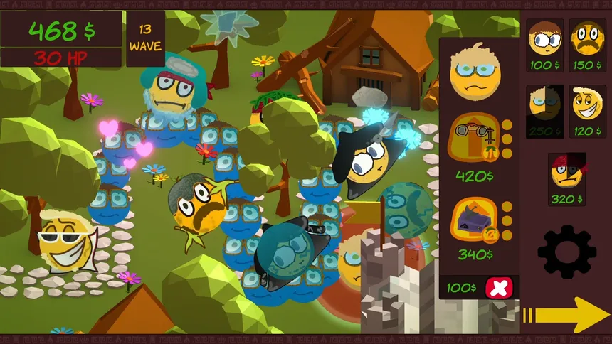 Скриншот 1 к игре Emojis Battle