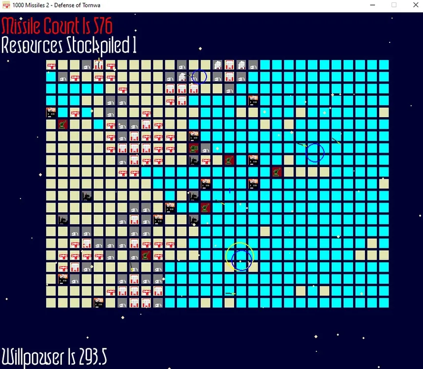 Скриншот 2 к игре 1000 Missiles: Defense of Tornwa