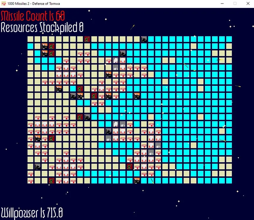 Скриншот 3 к игре 1000 Missiles: Defense of Tornwa