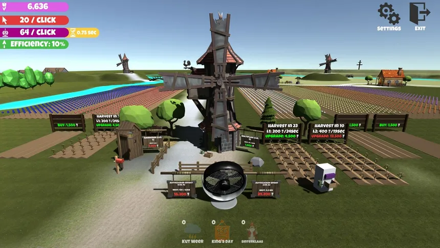 Скриншот 1 к игре Tulips & Windmills