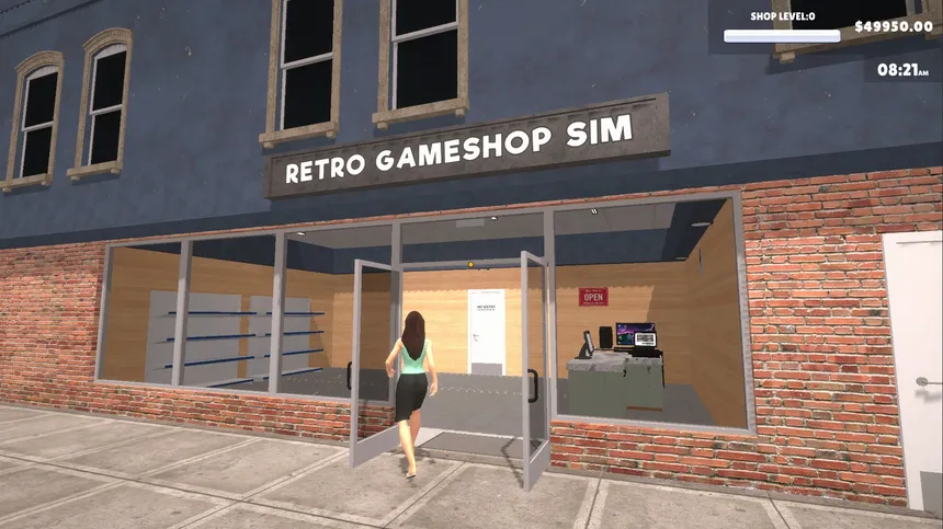 Скриншот 1 к игре Retro GameShop Simulator