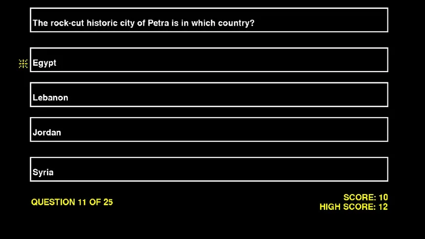 Скриншот 2 к игре Quiz & Learn: Geography