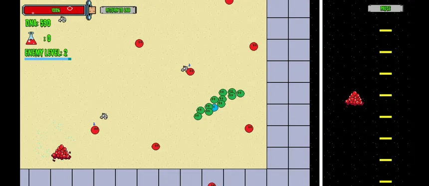 Скриншот 1 к игре Skills and Slimes