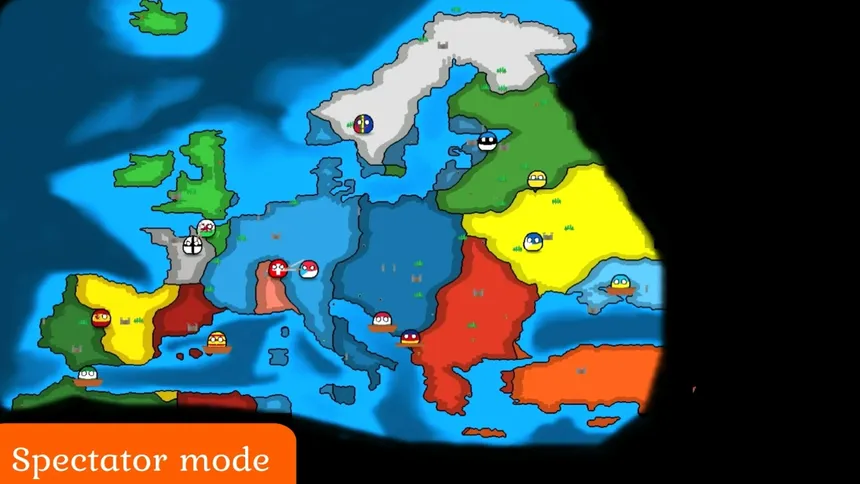 Скриншот 3 к игре Countryballs: Rise of Europe
