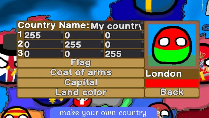 Скриншот 4 к игре Countryballs: Rise of Europe