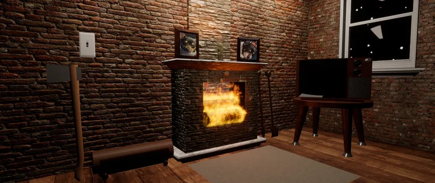 Скриншот 3 к игре Fireplace Simulator
