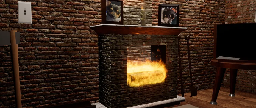 Скриншот 6 к игре Fireplace Simulator