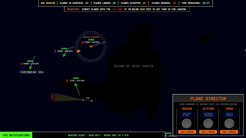 Скриншот 2 к игре ATC Flight Operator