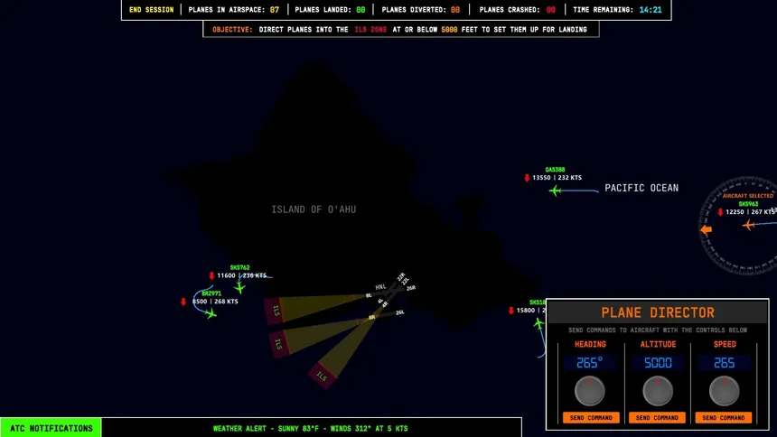 Скриншот 3 к игре ATC Flight Operator