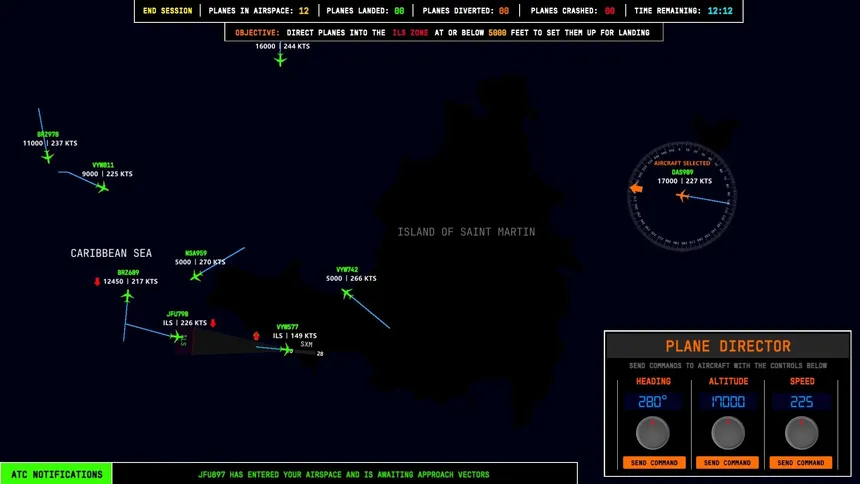 Скриншот 5 к игре ATC Flight Operator