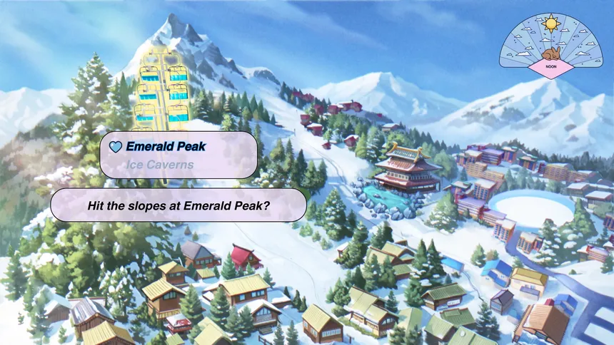 Скриншот 3 к игре Snowkissed Romance