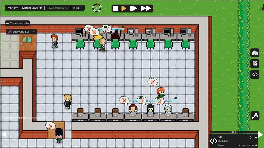 Скриншот 2 к игре DevTycoon