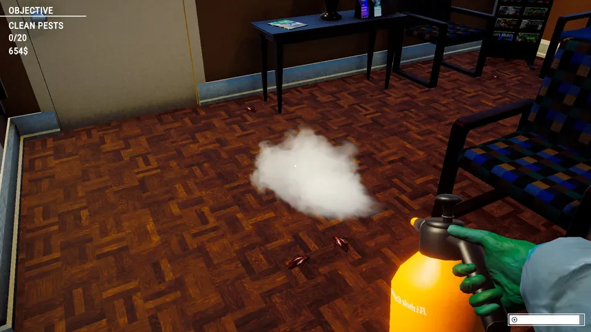 Скриншот 1 к игре Pest Control Simulator