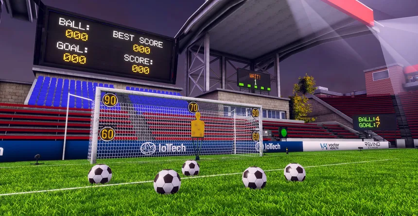 Скриншот 1 к игре VR Head Football