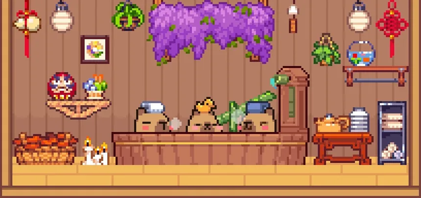 Скриншот 3 к игре 卡皮巴拉幸福时光 Capybara's Happytime
