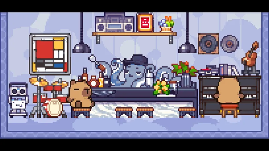 Скриншот 5 к игре 卡皮巴拉幸福时光 Capybara's Happytime