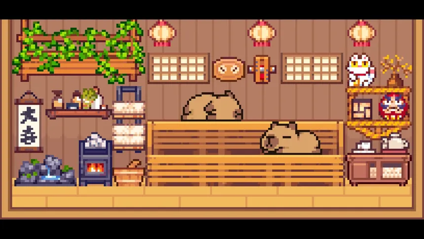Скриншот 6 к игре 卡皮巴拉幸福时光 Capybara's Happytime