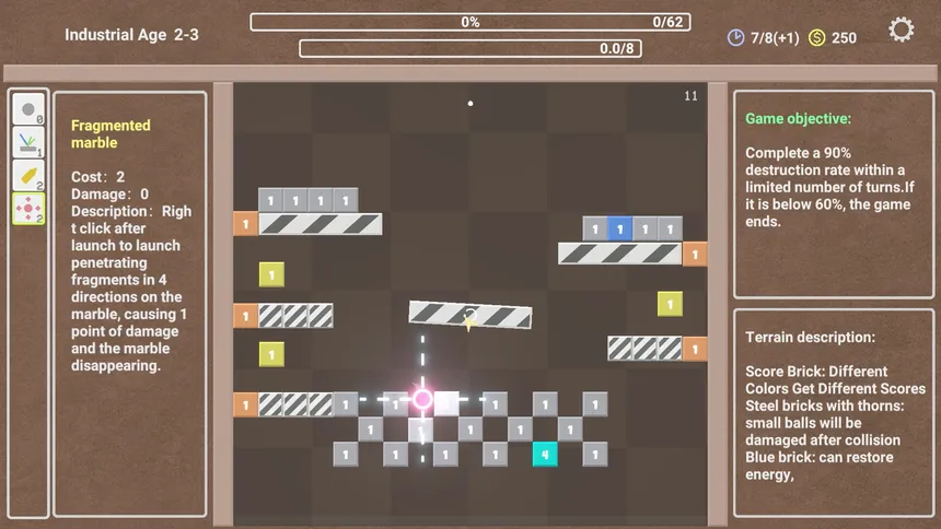 Скриншот 3 к игре Graphic Marbles 图形弹珠