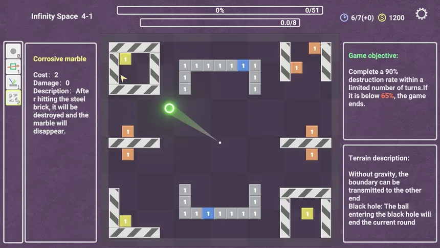 Скриншот 5 к игре Graphic Marbles 图形弹珠