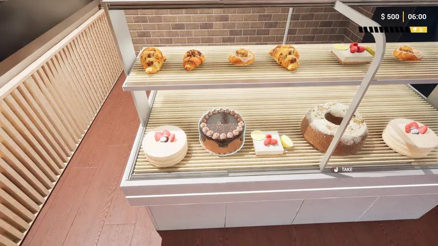 Скриншот 3 к игре Bakery Cafe Simulator