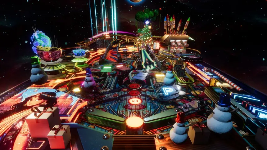 Скриншот 1 к игре Pinball Neon