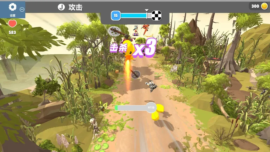 Скриншот 3 к игре Motor Racing Battle