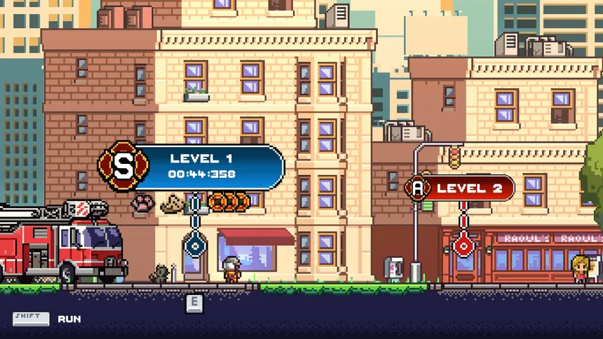 Скриншот 4 к игре Fire Hero - Pixel Rescue