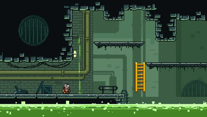 Скриншот 6 к игре Fire Hero - Pixel Rescue