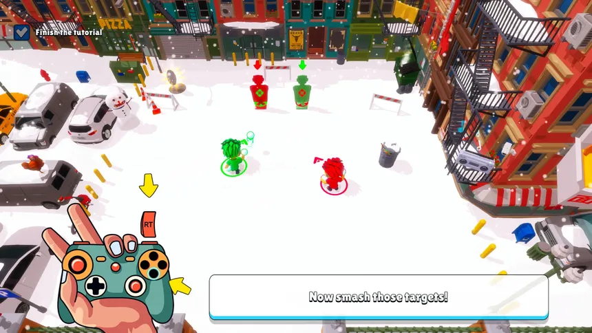 Скриншот 1 к игре A Tiny Snow Game