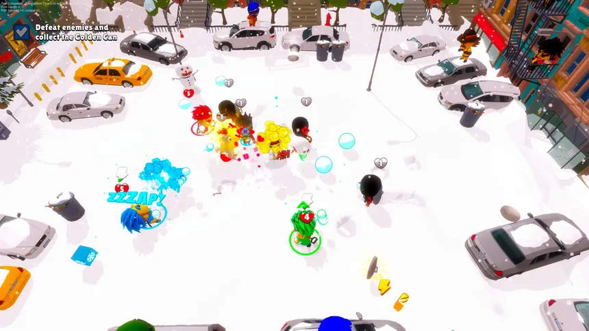 Скриншот 2 к игре A Tiny Snow Game