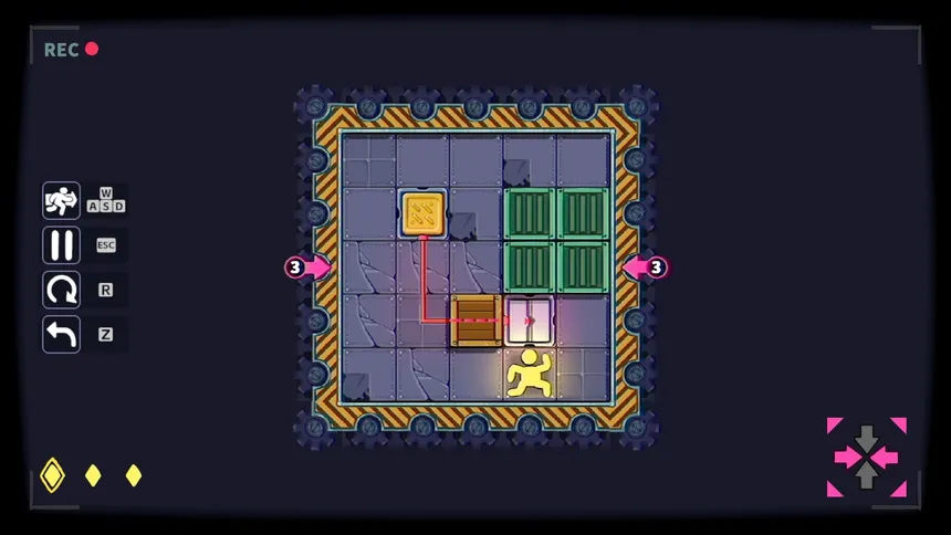 Скриншот 1 к игре 坍缩谜室 Shrink Rooms