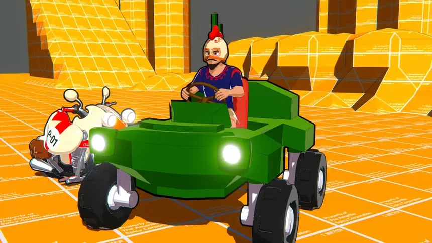 Скриншот 1 к игре Amarillo's Vehicular Manslaughter