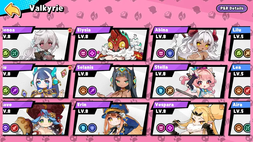 Скриншот 1 к игре Monmusu Girls: Autobattler