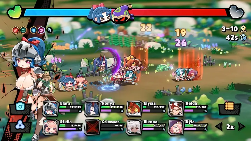 Скриншот 5 к игре Monmusu Girls: Autobattler